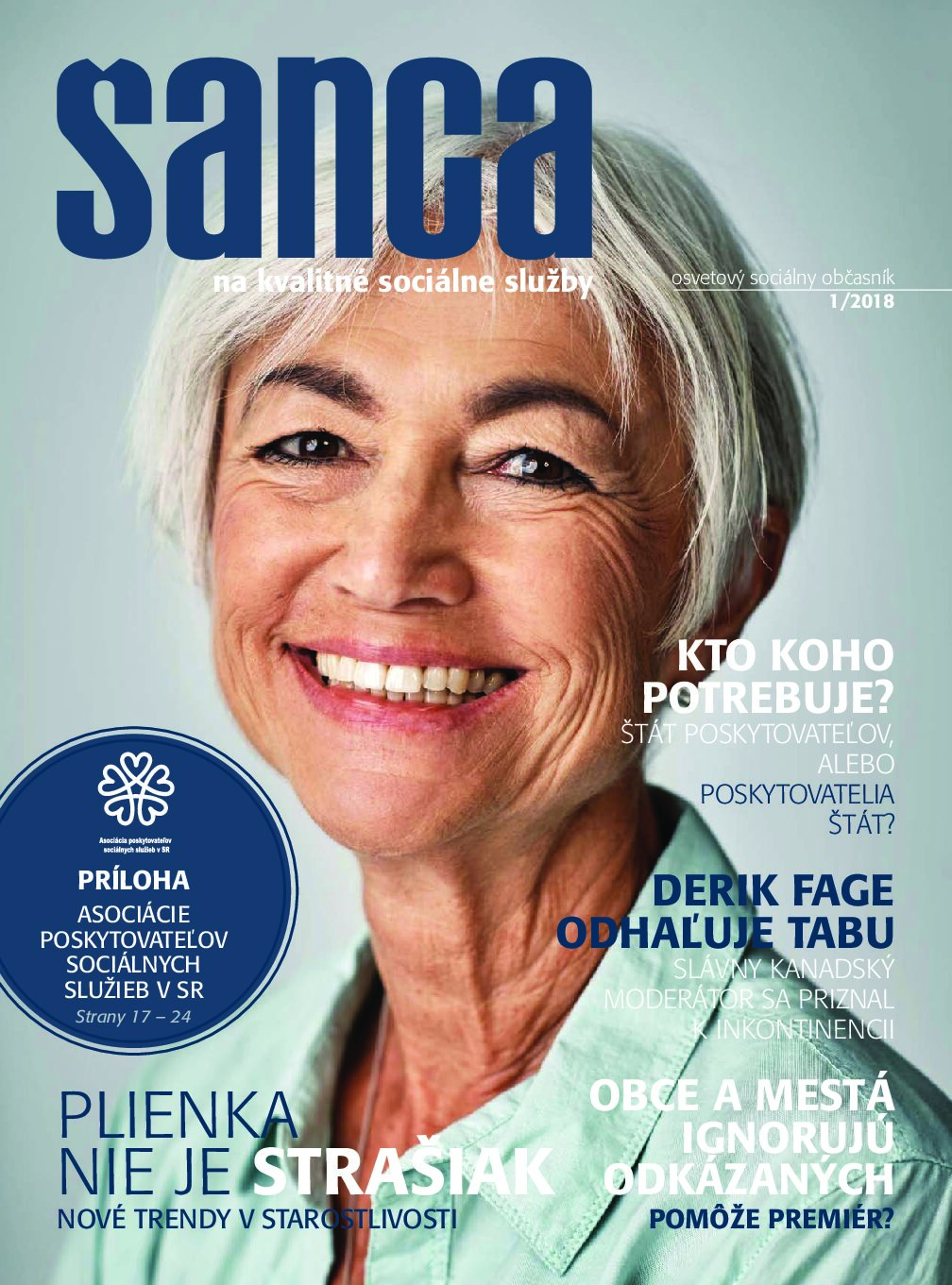 Šanca na kvalitné sociálne služby 01/2018