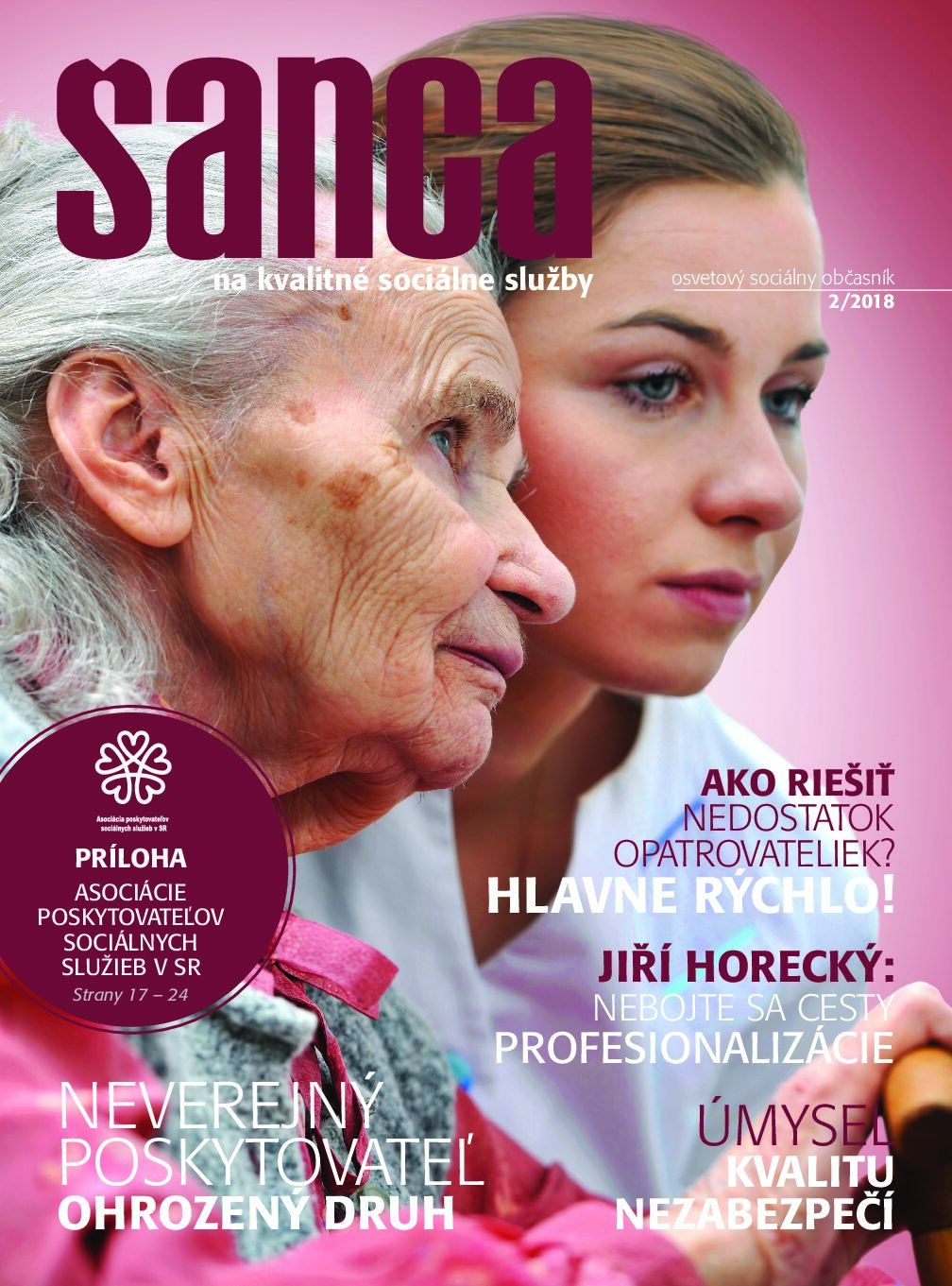 Šanca na kvalitné sociálne služby 02/2018