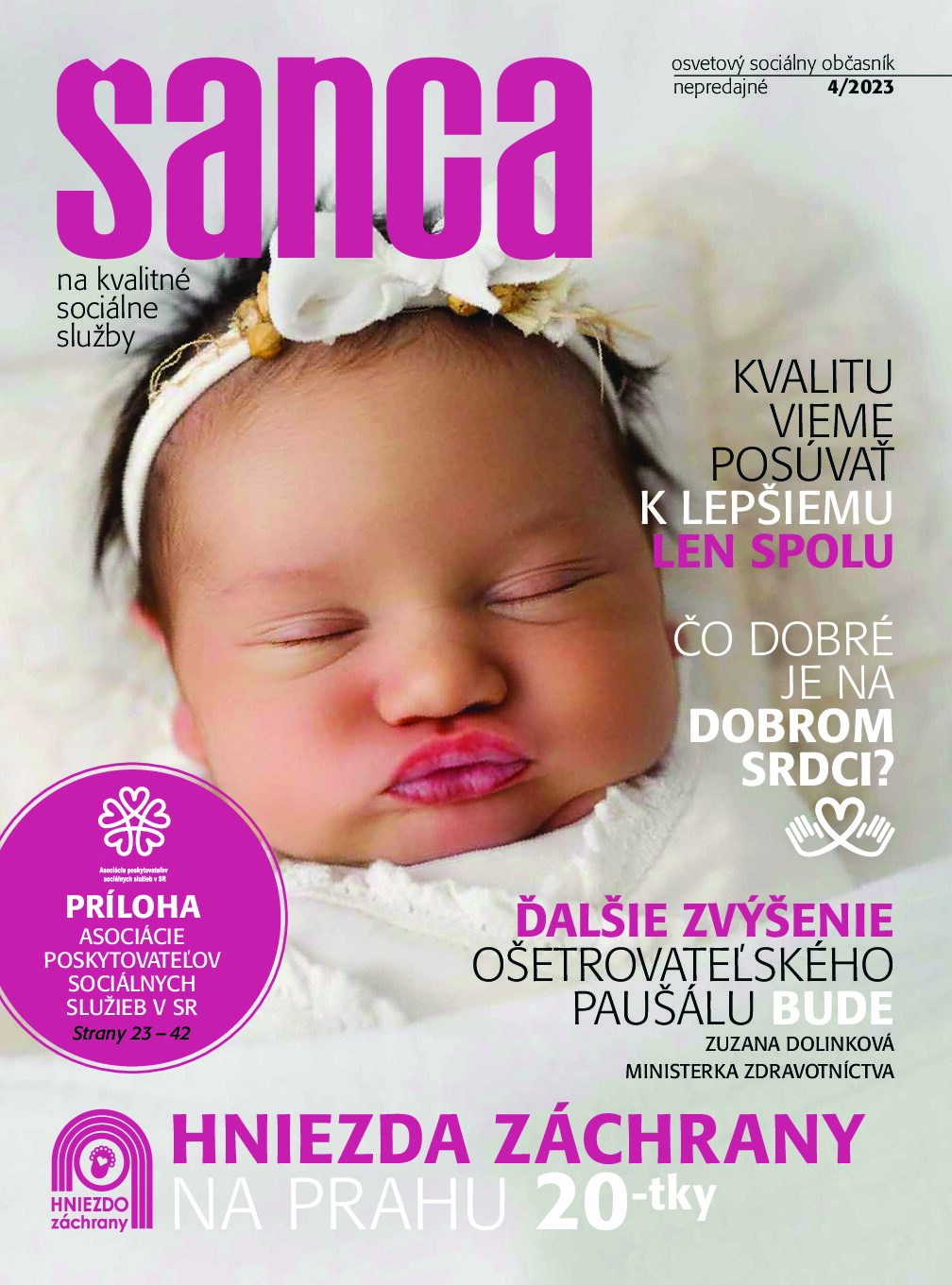 Šanca na kvalitné sociálne služby 04/2023