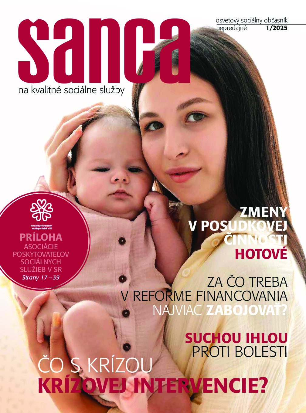 Šanca na kvalitné sociálne služby 01/2025